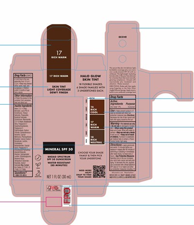 Packaging Label-84520 (84520upus S Halo Glow Skin Tint Spf 50   17 Rich Warm 091924 Vc2)